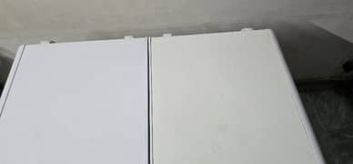 haier deep freezer double door