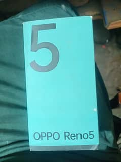 OPPO Reno 5 4g very good condition with box original charger