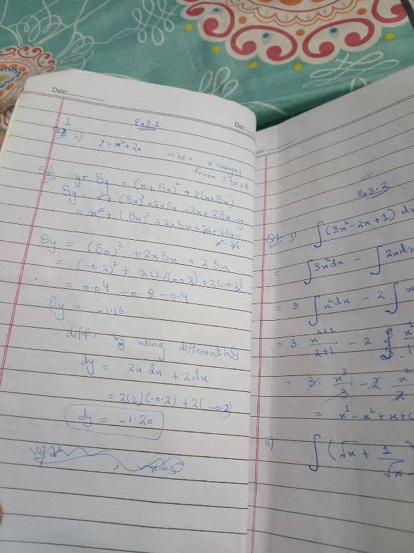 maths class 12 ch3 integration notesmath 1