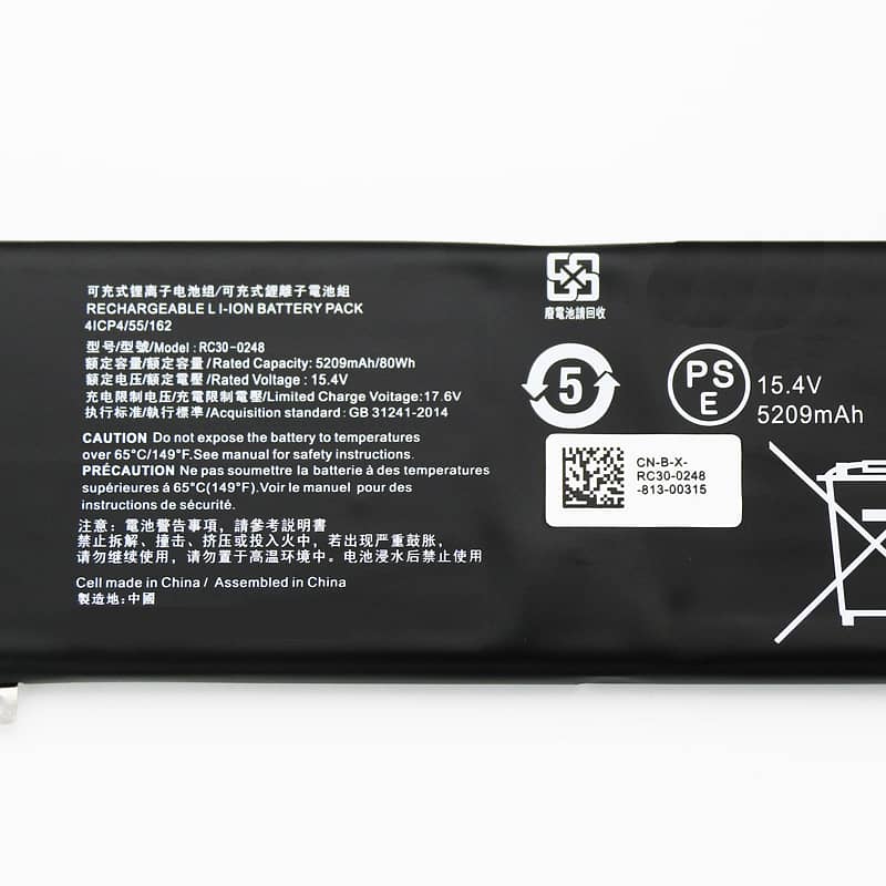 RC30-0248 Laptop Battery For Razer Blade Stealth 15 2018 2019 RTX 2070 1