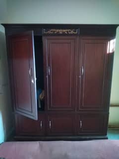 Wardrobe (almirah & dressing) 100% New (Pure expensive wood)