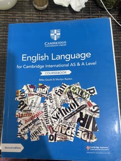 A levels English Language coursebook by Mike Gould and Marilyn Rankin