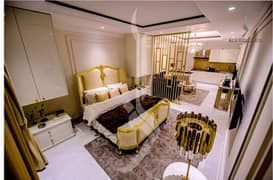 rejected Studio Fully Furnished Apartment For Sale in Bahria Town Lahore.