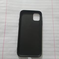 iphone 11 original silicone black used cover