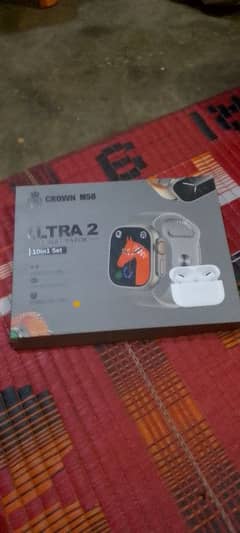Crown M50 Smart watch 10in1 set
