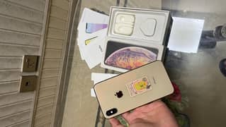 Xs max dual sim factory unlock with box