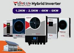 LongLife Voltronic Hybrid Inverter IP21| 1.2KW | 2.5KW | 4KW | 6KW |