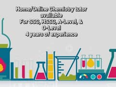 online/home chemistry teacher