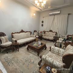7 seater sofa set + 3 table + 2 bedroom chairs and table