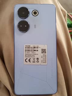 Tecno camon 20 mobile dy full box dy blue color dy