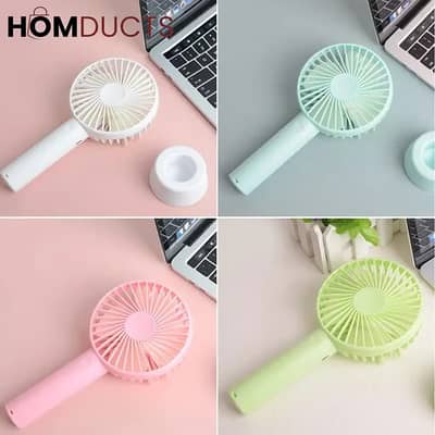 Portable Handheld Mini Rechargeable Fan