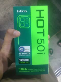 Infinix Hot 50i 6+6/128 gb. pp purple colr expire 10.04. 2026