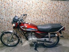 Honda CG 125 call 03261475546 Good condition argent sale