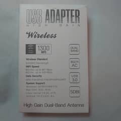 USB WIFI Adapter - WiFi Dongle - WiFi Device - 1300Mbps