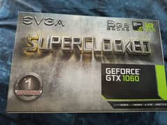 EVGA GTX 1060 SuperClocked 6GB GDDR5 with Box