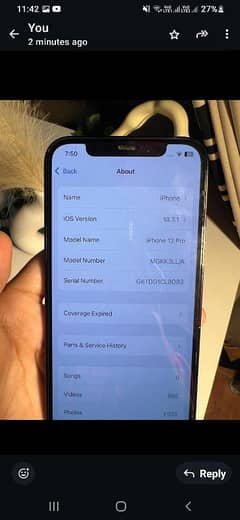 i phone 12 pro (128 gb)