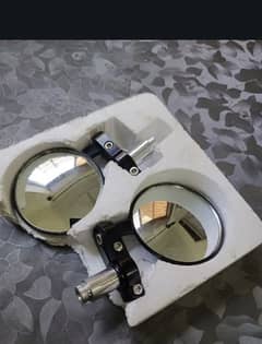 Cafe racer style mirror
