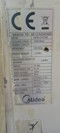 0.75 ton window AC for Sale