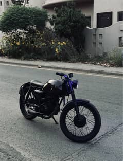 Honda cg125 into cafe racer