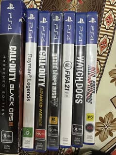 Playstation games for sale brand new each disc for 3500