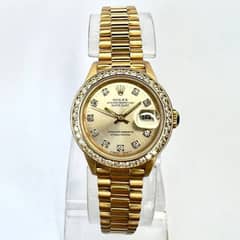 Rolex watches.
