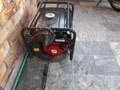petrol and gas generator