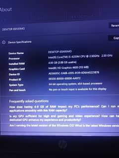 HP Laptop | i5-4200