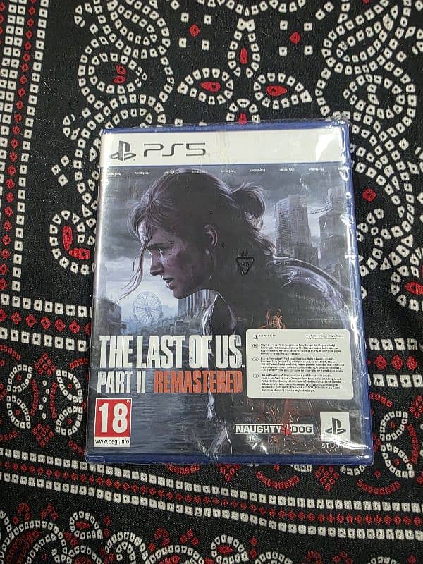 last of us part 2 remastered 10/10 condition 0
