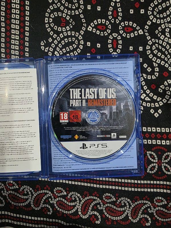 last of us part 2 remastered 10/10 condition 1