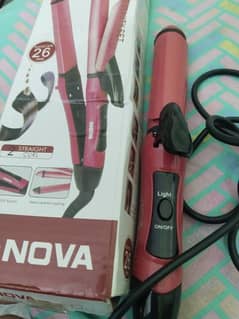 Nova straightner roller 3in1 branded  ,,just slightly used