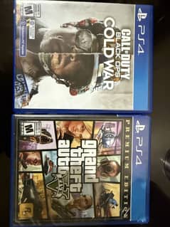 GTA 5 and CALL OF DUTY COLD WAR