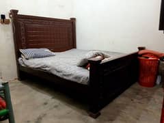 king size  heavy wooden  bed for argent sale just need of money.