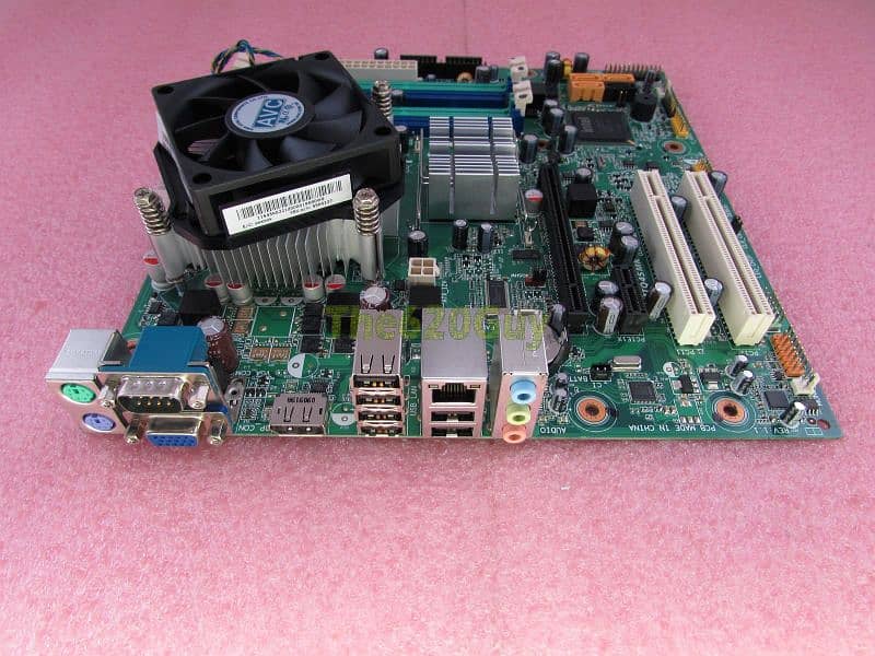 Intel Q45 Motherboad and Intel Core2Duo E8500 Processor Package 0