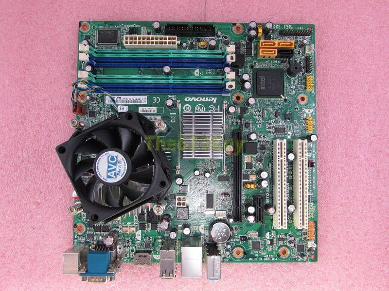 Intel Q45 Motherboad and Intel Core2Duo E8500 Processor Package 1