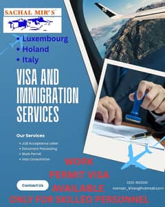 WorkVisa with JOB ACCEPTANCE LETTER