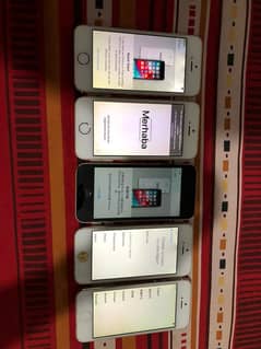 iphone 5s & iphone 5 icloud lock just for parts