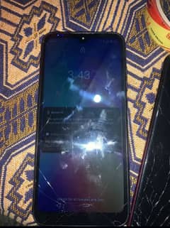 Infinix smart hd glass crack baki all ok hy touch working non pta a