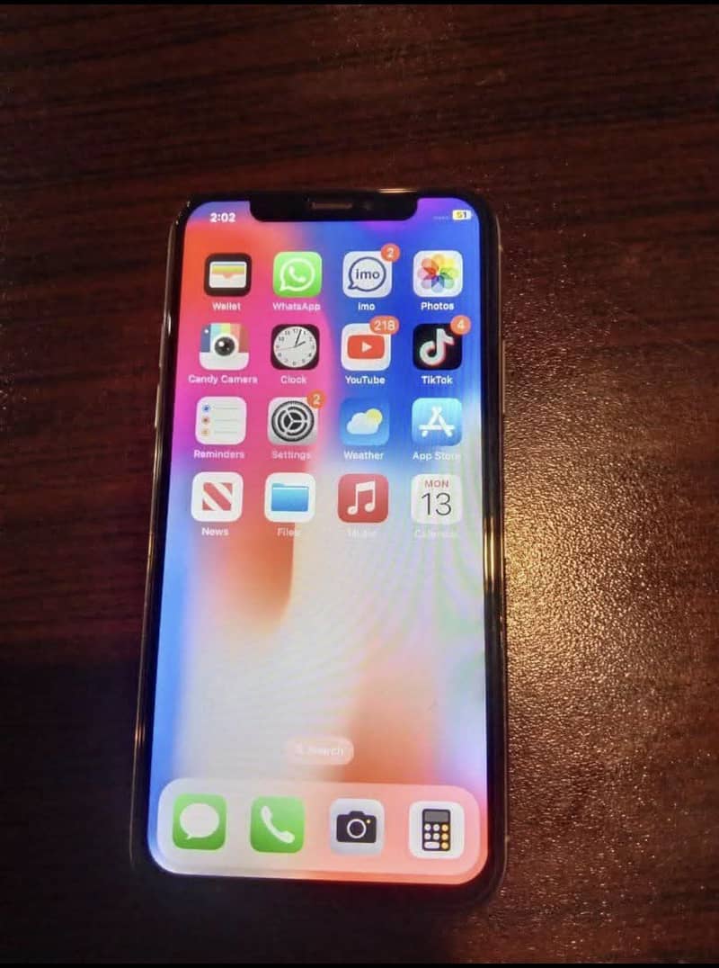 Iphone X  256 memory condition 10/10 4