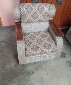 wood sofa