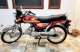 Honda CD 70 Red 2025 | First Owner | Total Genuine
