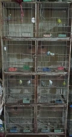 8 portion cage 8 khano ka pinjra