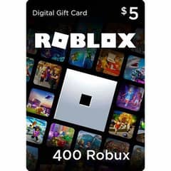 Roblox Gift Card $5 USD  [Digital Code]