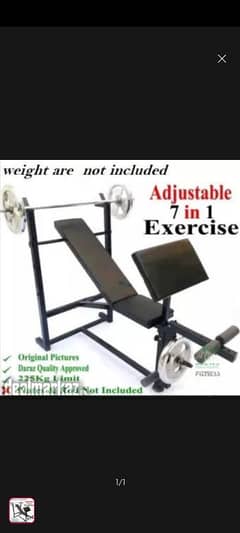 Bench press with All Equipment