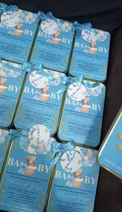 Mithai Boxes For Baby Announcement