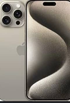 Iphone 15 pro max natural titanium 10/10