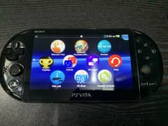 PlayStation Vita Slim Black Colour with games