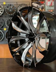 Wald style Alloy rims n tyres 22 inches For land cruiser v8