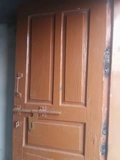 wood door used