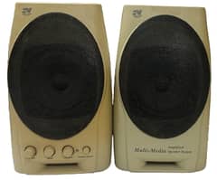 Multimedia Amplified Computer Speakers with 3.5mm Jack