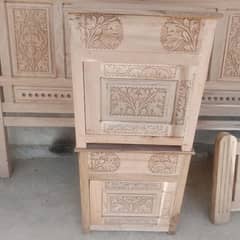 Walnut Wood Bed